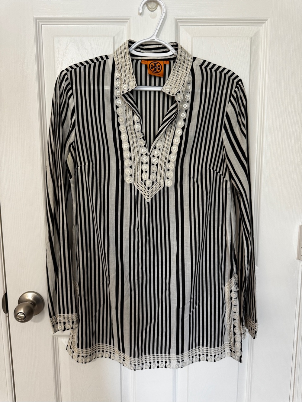Tory Burch Newell Tunic Sz 6